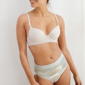 Aerie Real Sunnie Demi Push Up Bra